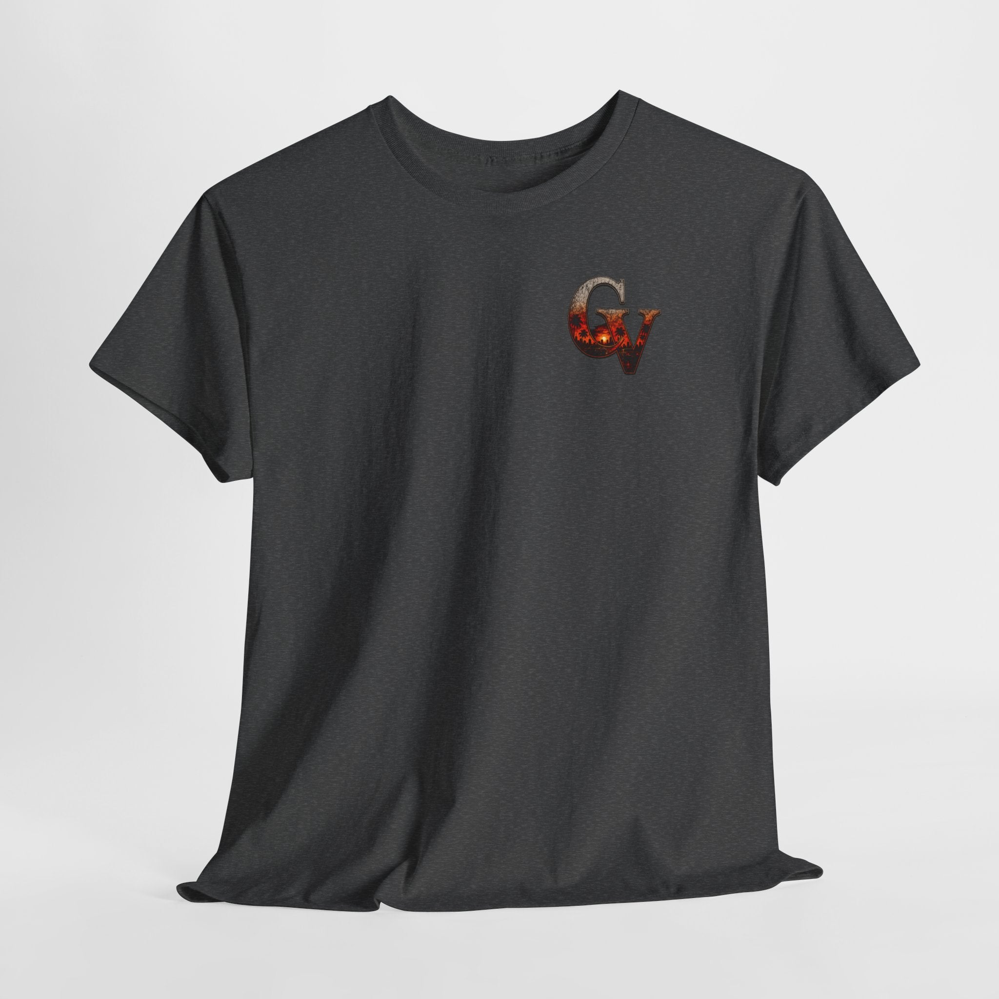 Cigar Verse Graphic Tee — Retro Sunglasses Smoke Design