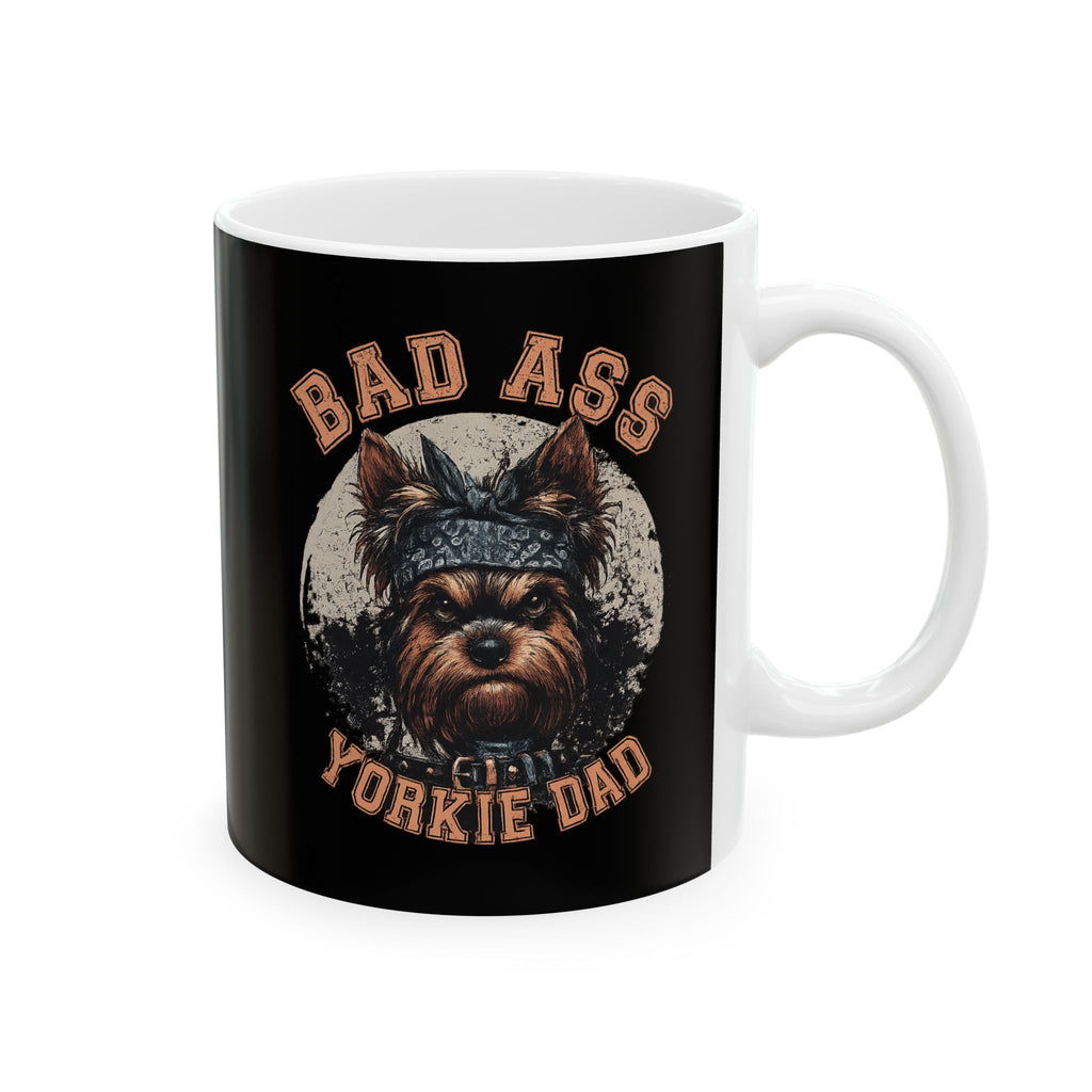 Badass Vulture Coffee Mug — 'Badass You Mad' Ceramic 11oz/15oz