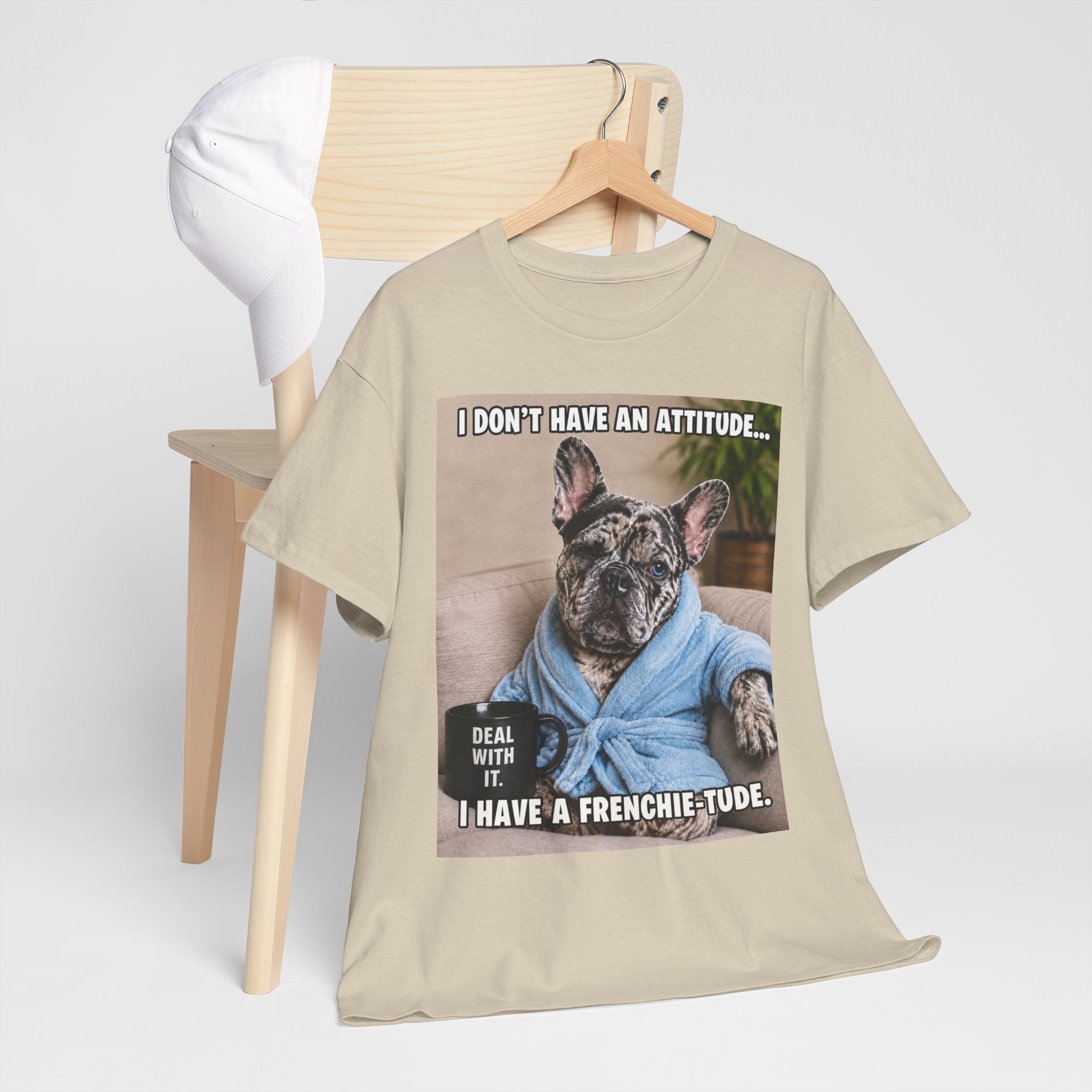Frenchie Graphic Tee — Cute French Bulldog Design