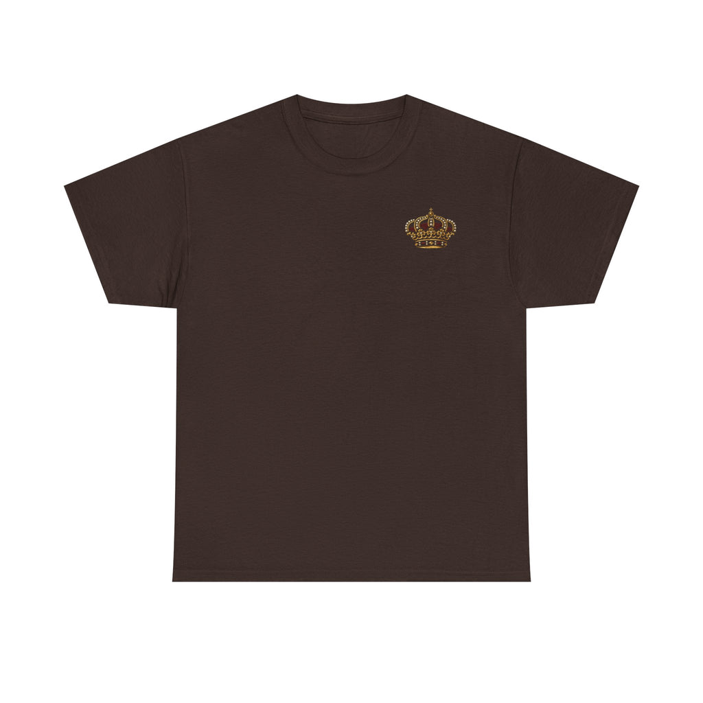 CigarVerse Crown T‑Shirt — Gold Crown Logo Tee for Cigar Lovers