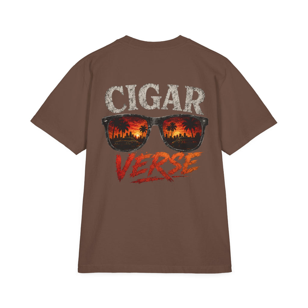 Oversized Premium Max Heavyweight Cigar Verse Graphic T-Shirt