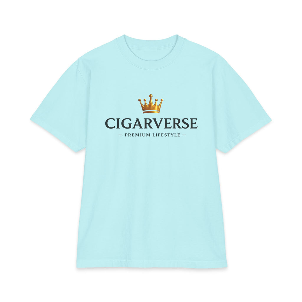 Cigarverse Premium Lifestyle Tee — Crown Logo Short Sleeve