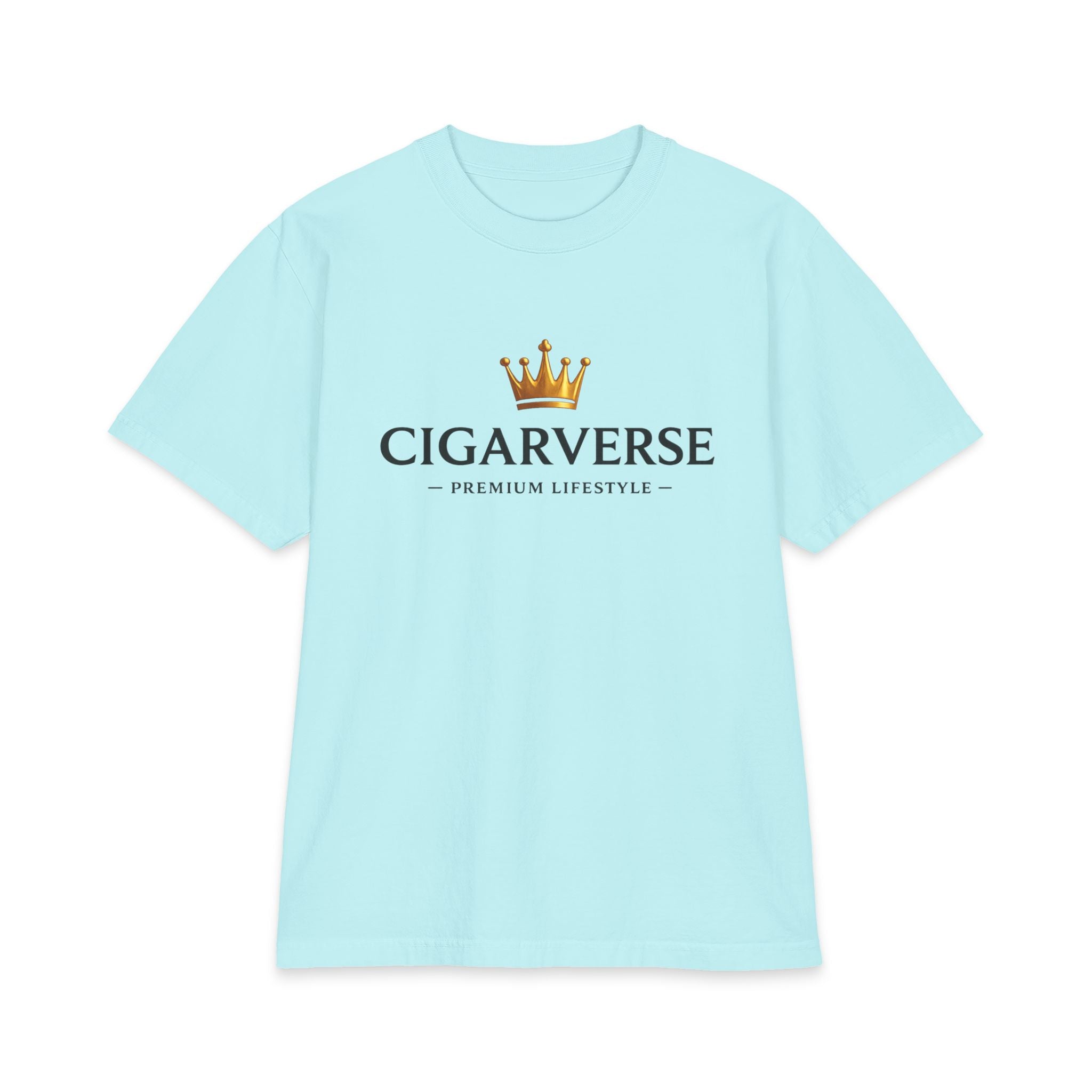 Cigarverse Premium Lifestyle Tee — Crown Logo Short Sleeve