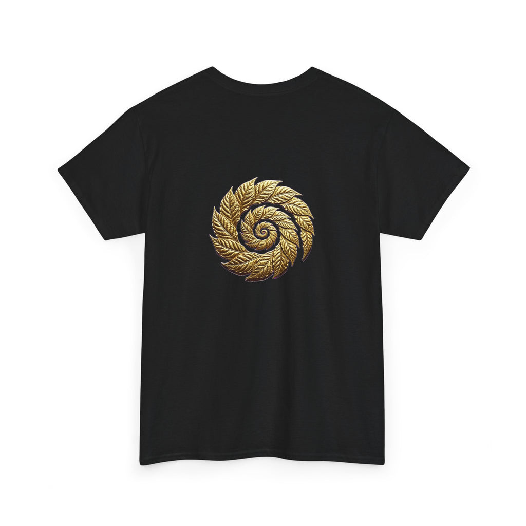 Golden Spiral Leaf CIGARVERSE T-Shirt