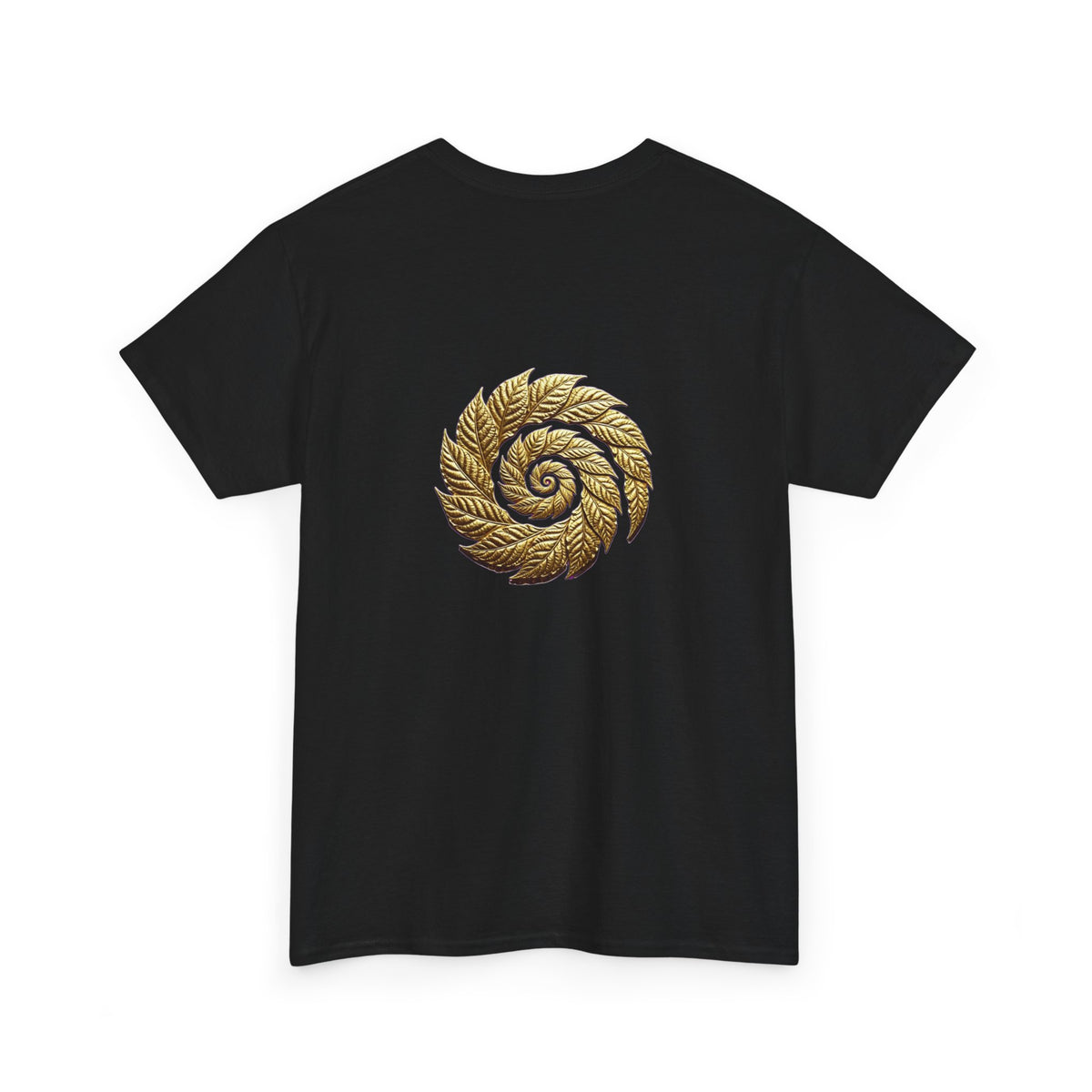 Golden Spiral Leaf CIGARVERSE T-Shirt