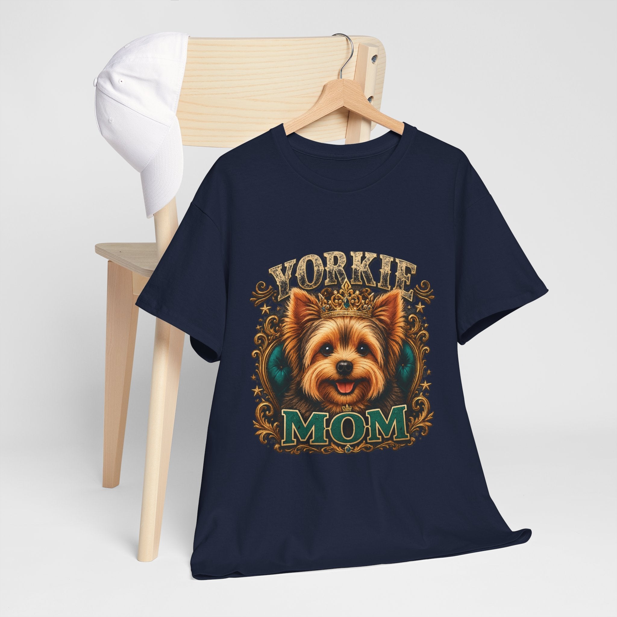 Yorkie Mom T-Shirt — Cute Yorkshire Terrier Mom Tee, Dog Lover Gift