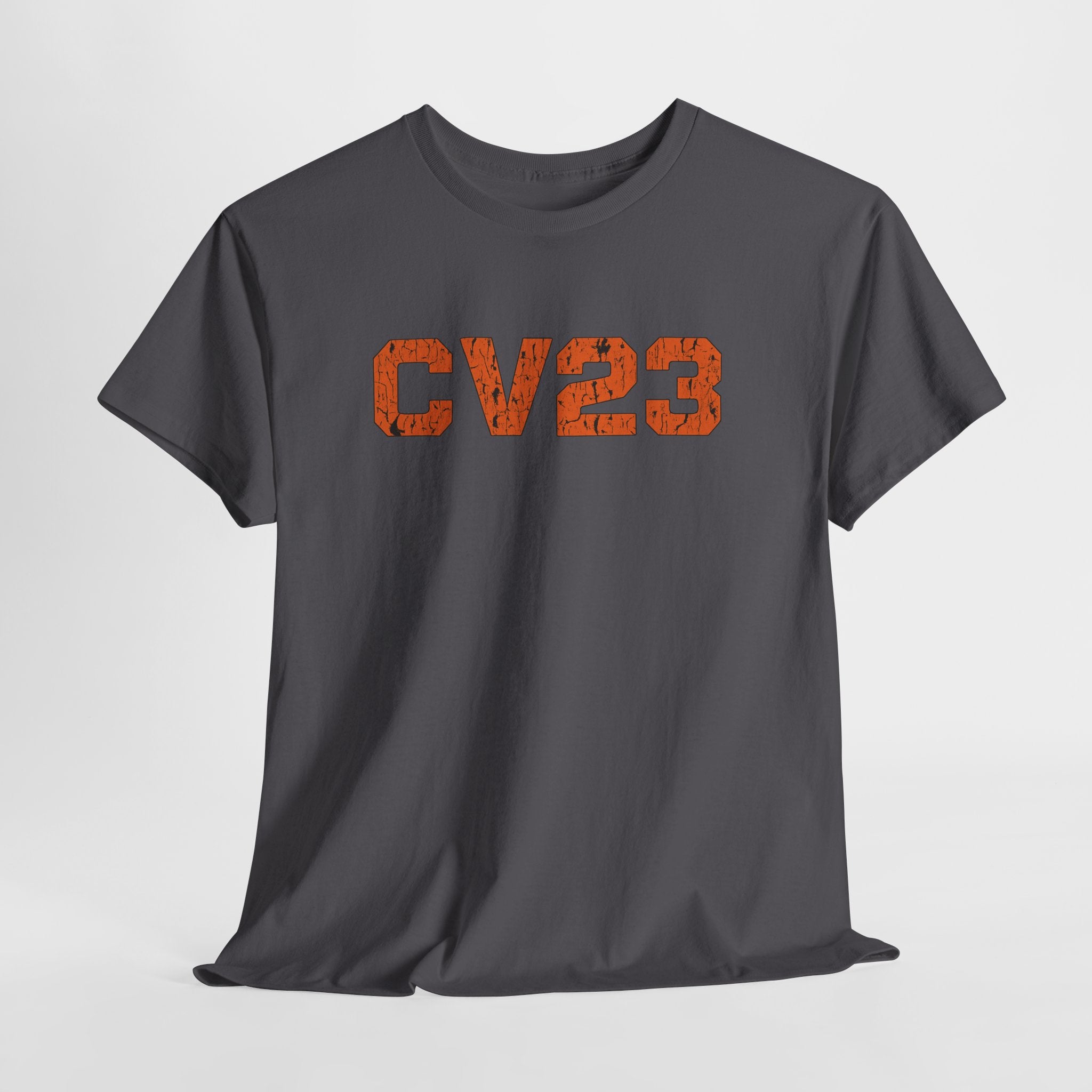 CV23 Distressed Graphic Tee — Military-Inspired Vintage Logo T-Shirt