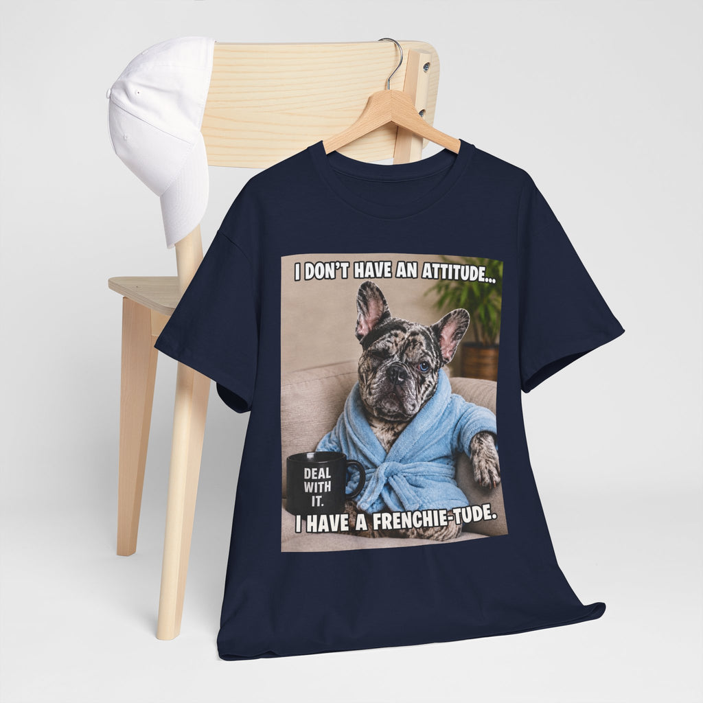 Frenchie Graphic Tee — Cute French Bulldog Design