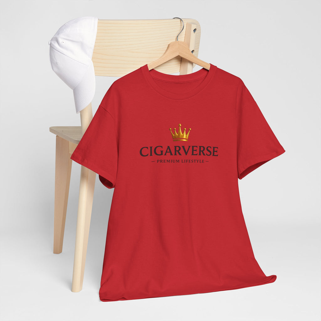 Cigarverse Crown Tee — Premium Lifestyle Logo T-Shirt