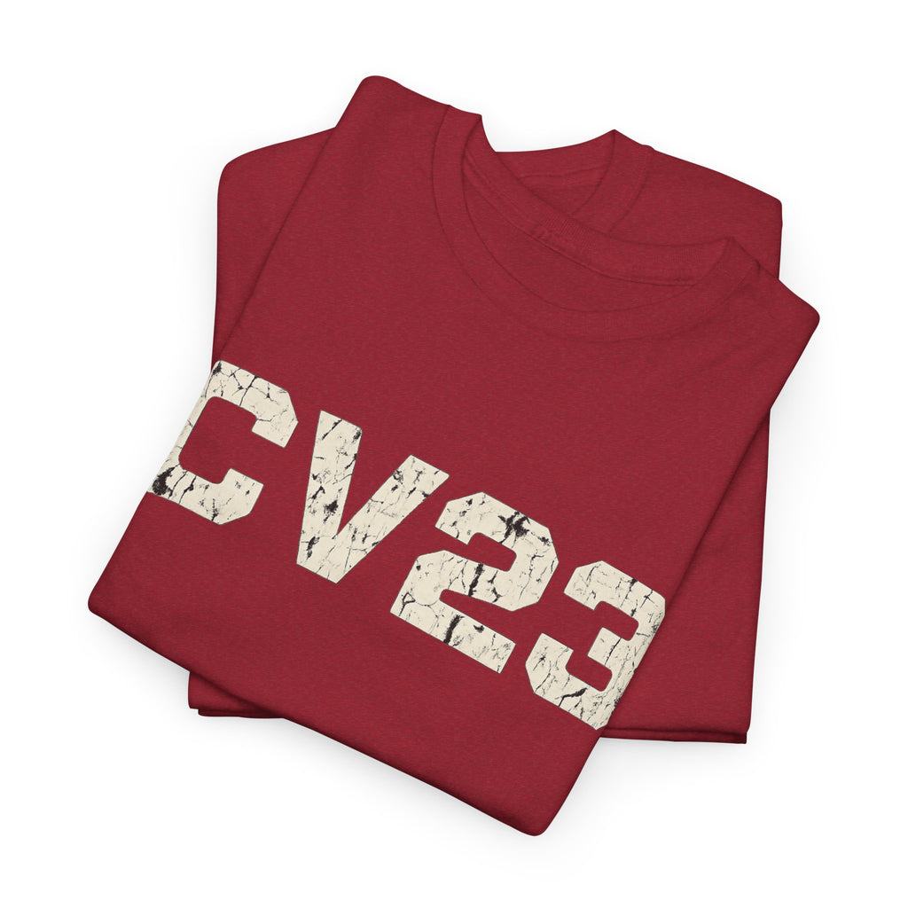 Cream CV23 Logo T-Shirt