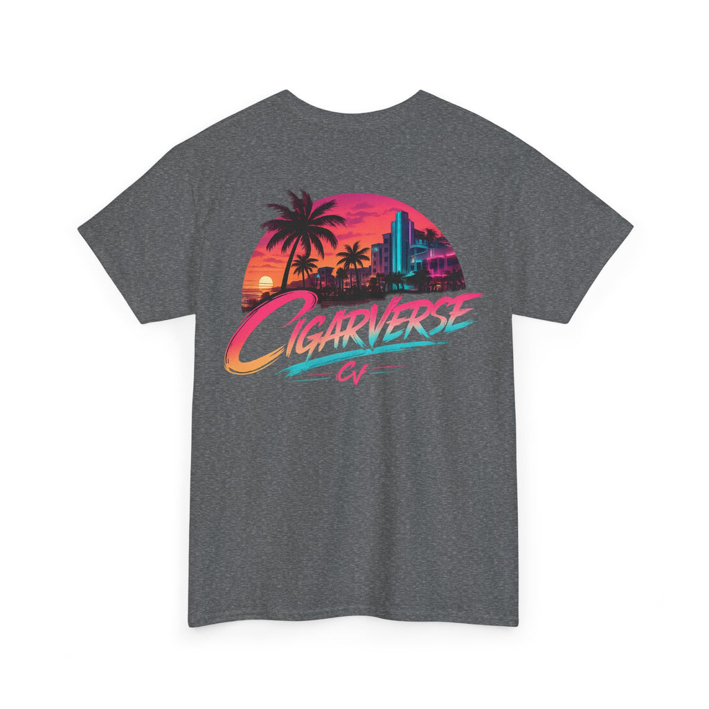 CIGARVERSE Unisex Retro Sunset T-Shirt