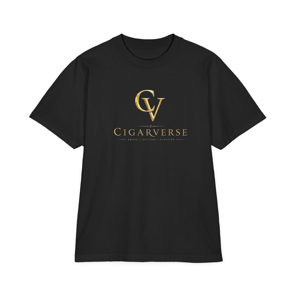 ULTRA PREMIUM HEAVYWEIGHT “Gold Logo” - Cigarverse T-Shirt