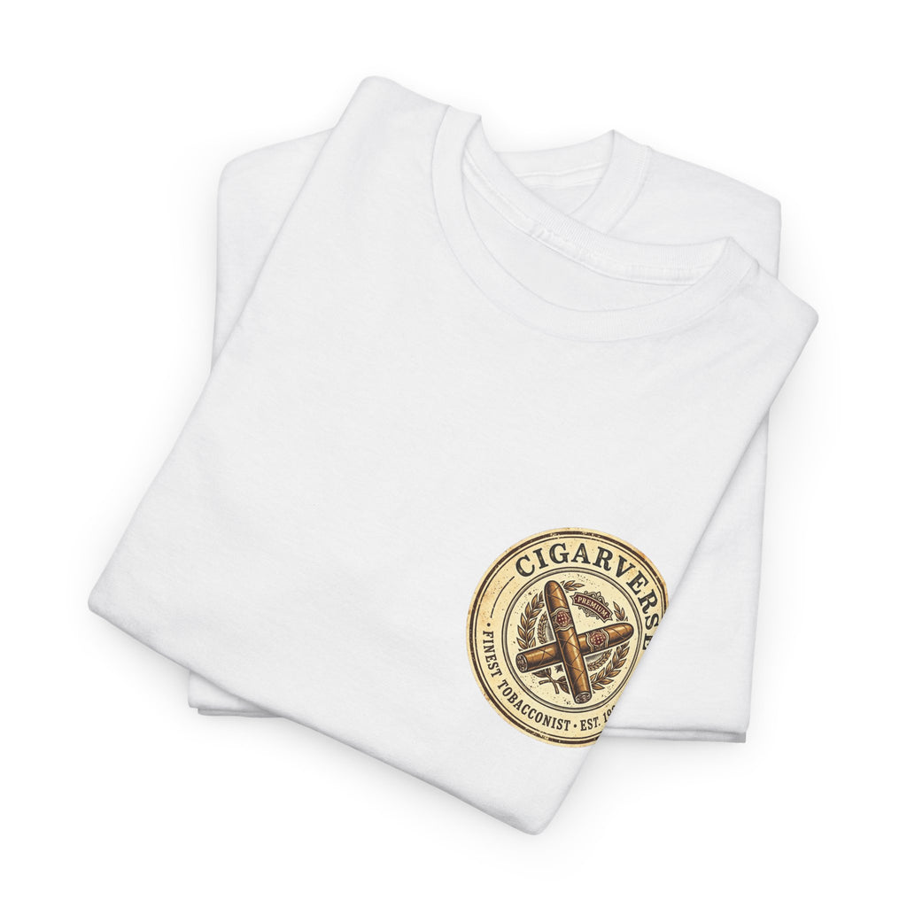 Cigarverse Vintage Cigar Club Tee — “Cigarverse Finest Tabacconist”