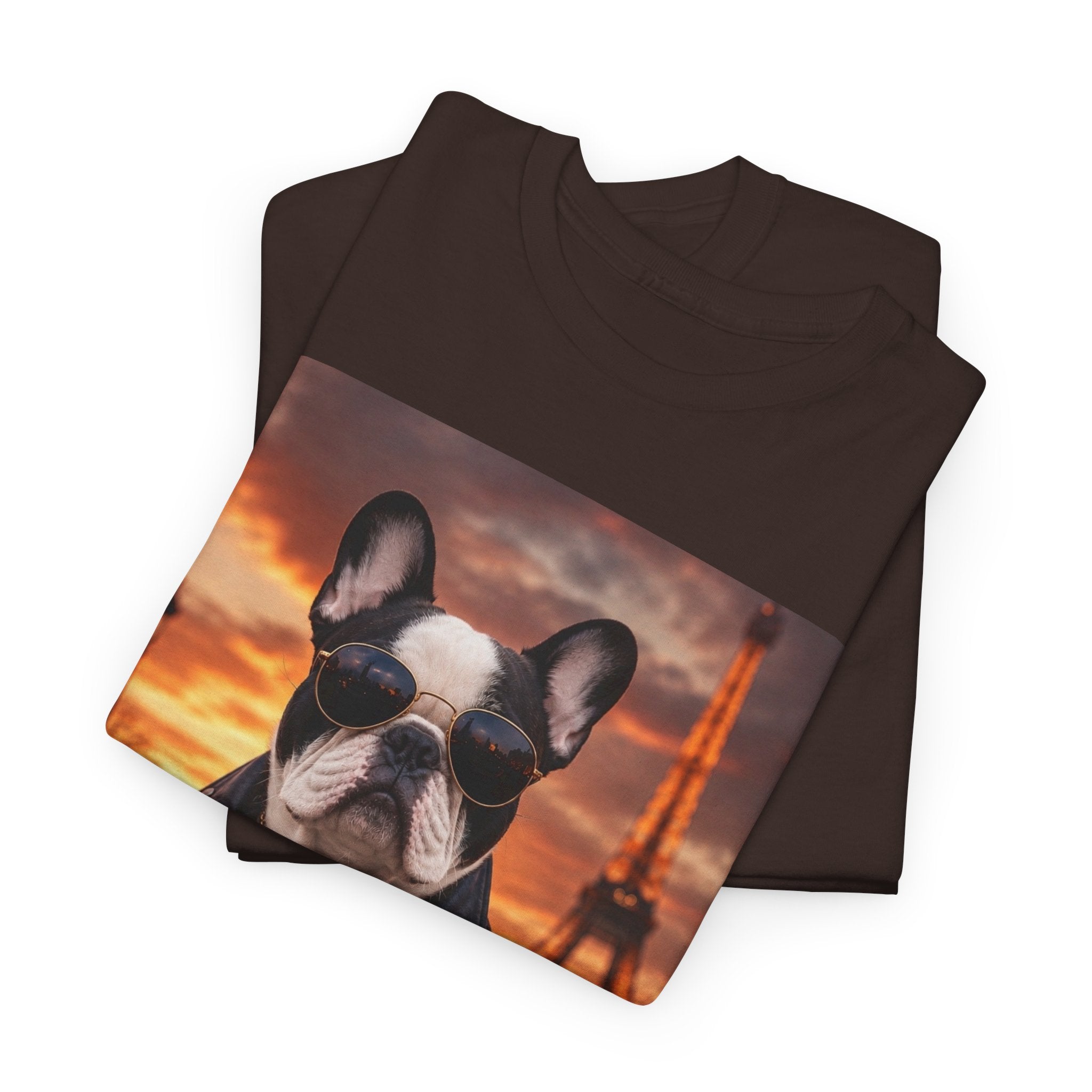 French Bulldog in Paris T-Shirt
