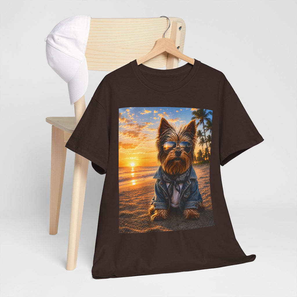 Yorkshire Terrier Photo Tee — Cute Yorkie Graphic T-Shirt
