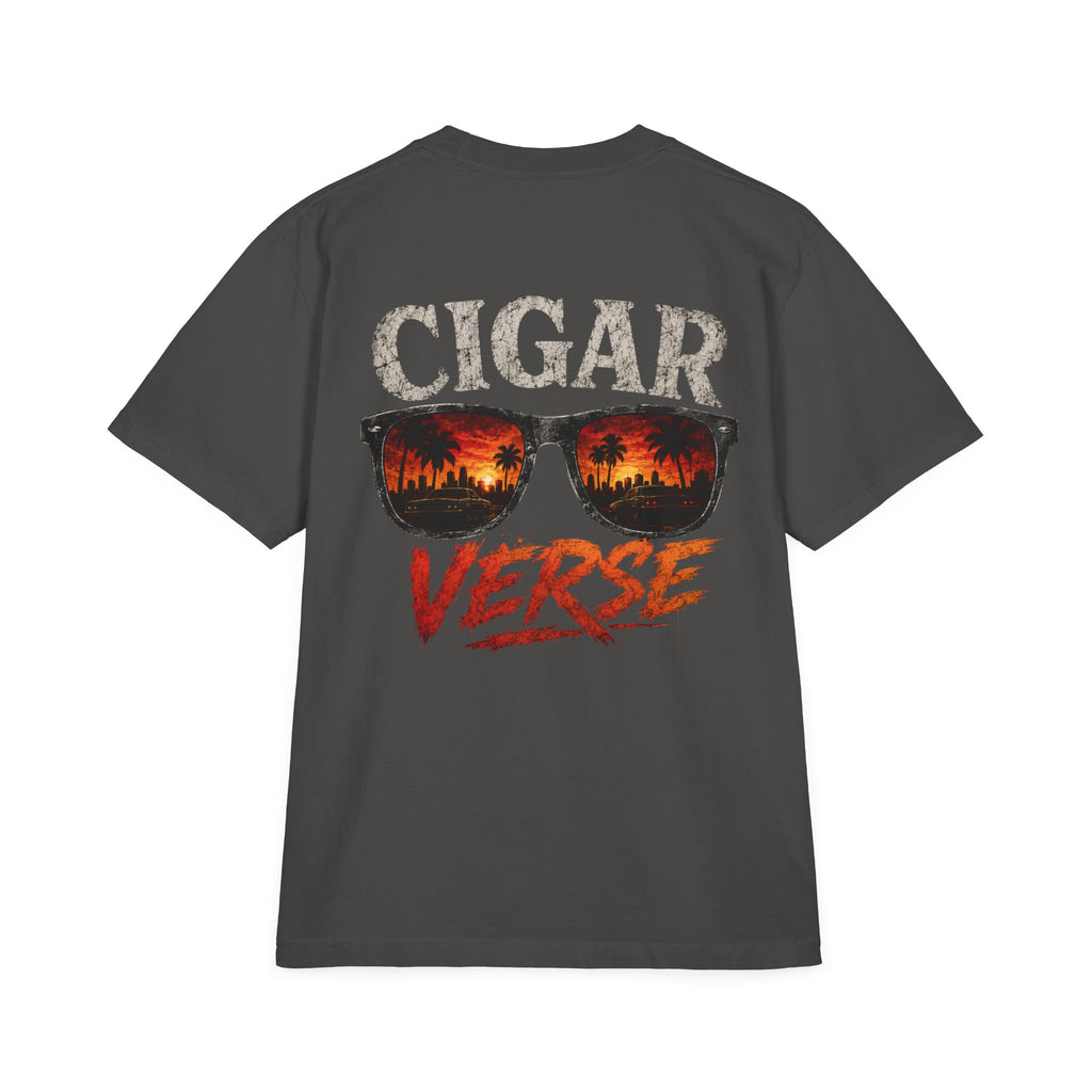 Oversized Premium Max Heavyweight Cigar Verse Graphic T-Shirt